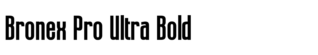 Bronex Pro Ultra Bold